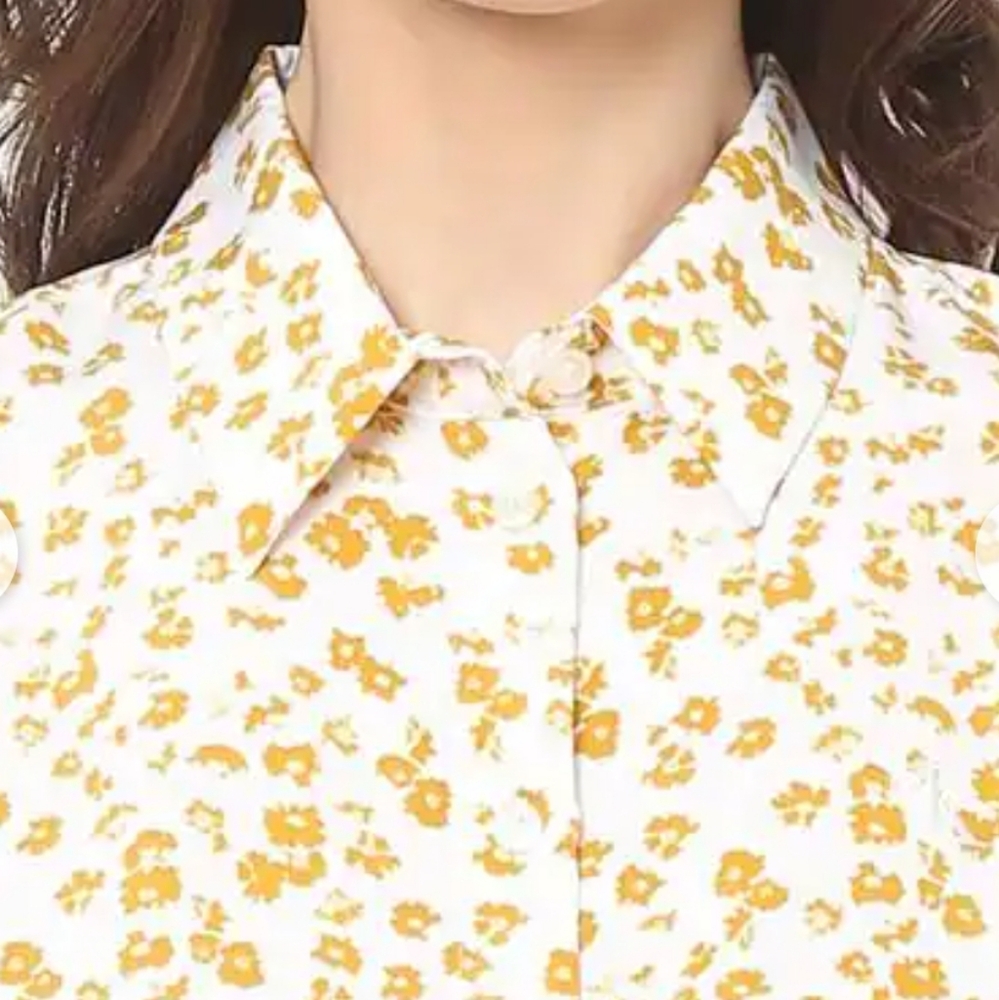 🌟Calvin Klein Floral Shirt Dress - Picture 3 of 6